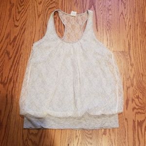 Express lace tank